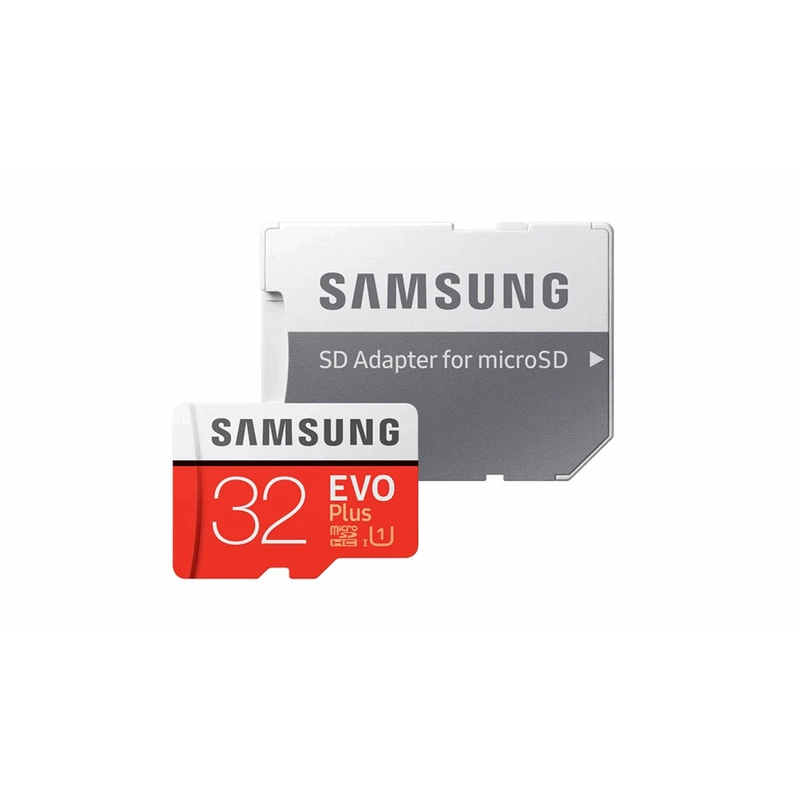 کارت حافظه microSDXC مدل EVO Plus کلاس 10 استاندارد UHS-I U1 سرعت 100MBps ظرفیت 32 گیگابایت به همراه آداپتور SD