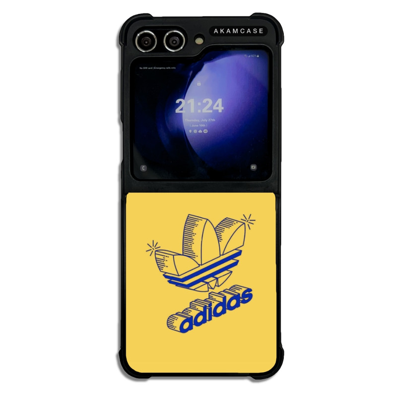 کاور آکام مدل AMCWSGZFLIP5-ADIDAS8 مناسب برای گوشی موبایل سامسونگ Galaxy Z Flip 5