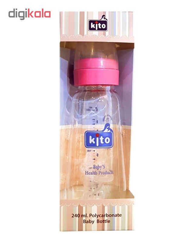 شیشه شیر کیتو مدل B517 ظرفیت ۲۴۰ میلی لیتر شیشه شیر کیتو مدل B517 ظرفیت ۲۴۰ میلی لیتر