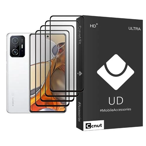 محافظ صفحه نمایش کوکونات مدل UDB Ultra MIX004 مناسب برای گوشی موبایل شیائومی 11T Pro بسته چهار عددی