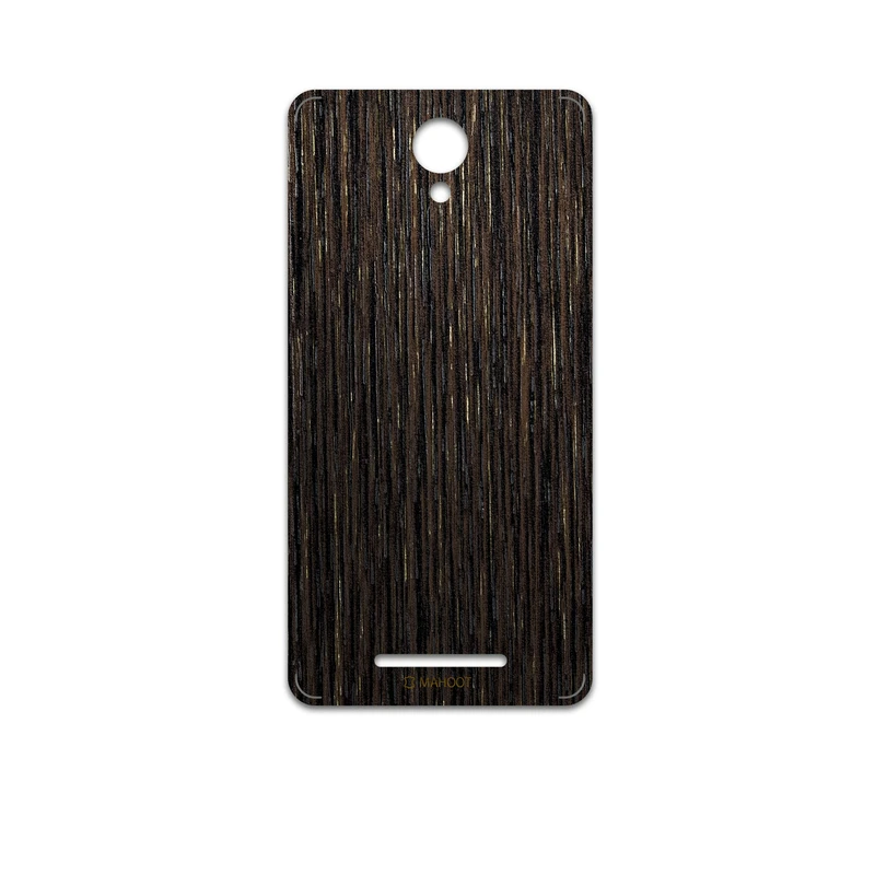 برچسب پوششی ماهوت مدل Dark-Gold-Stripes-Wood مناسب برای گوشی موبایل شیائومی Redmi Note 2