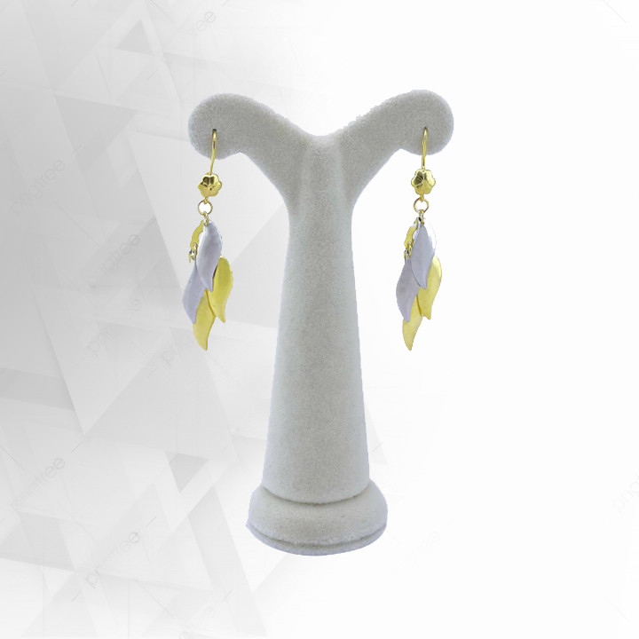 گوشواره نقره زنانه طرح رومانس کد 01