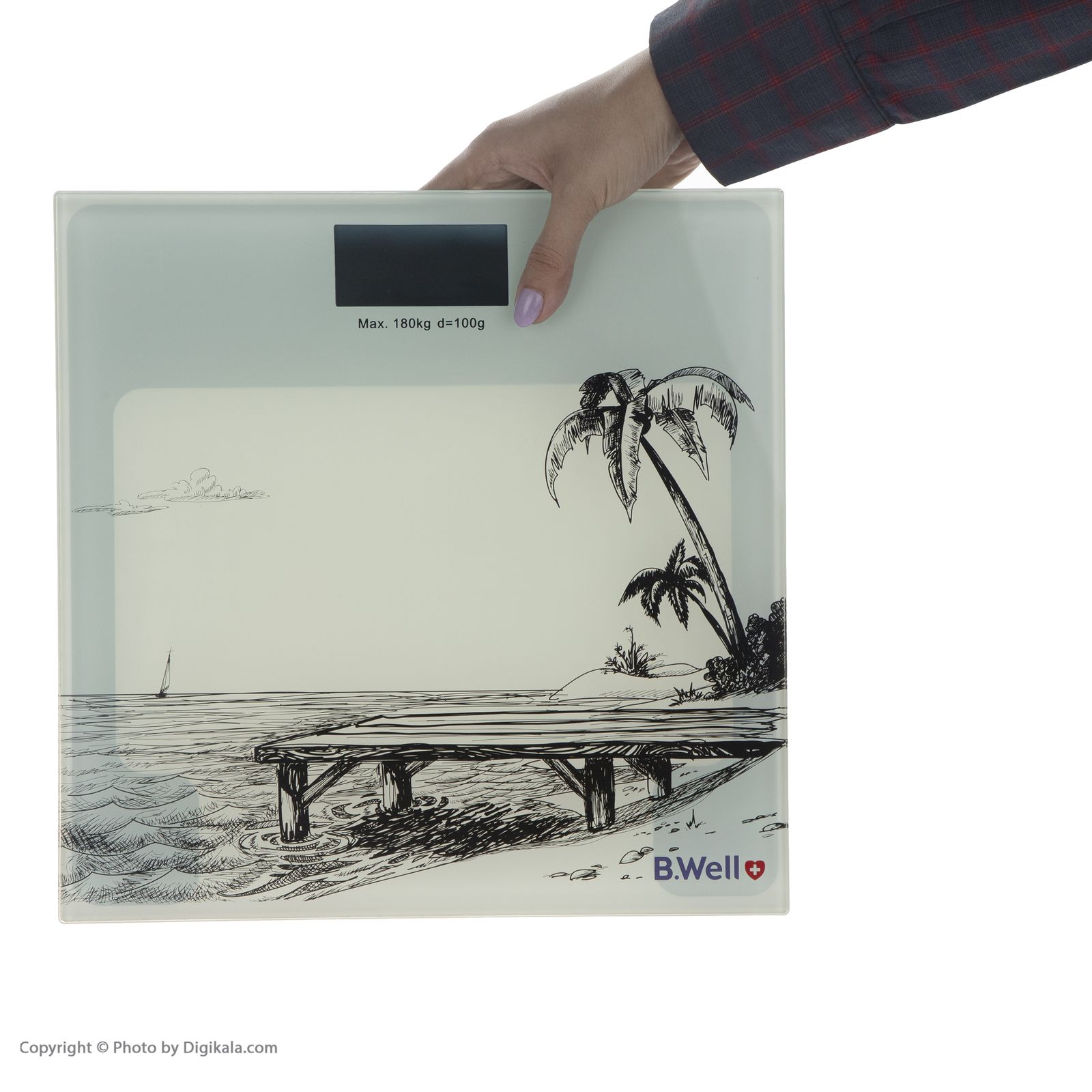 ترازو دیجیتال بی ول مدل WK-165W -  - 8