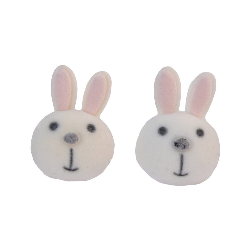 گوشواره دخترانه مدل عروسکی کله خرگوشی CR7 گوشواره دخترانه مدل عروسکی کله خرگوشی CR7