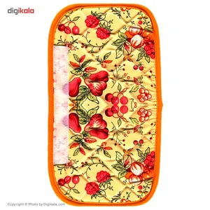 دستگیره یخچال چاپی 20 × 15 رزین تاژ طرح تمشک 2 عددی