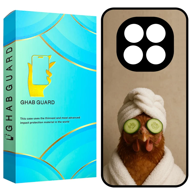 کاور قاب گارد طرح مرغ اسپا مدل GN14P مناسب برای گوشی موبایل شیائومی Redmi Note 14 Pro 5G / Note 14 Pro Plus 5G