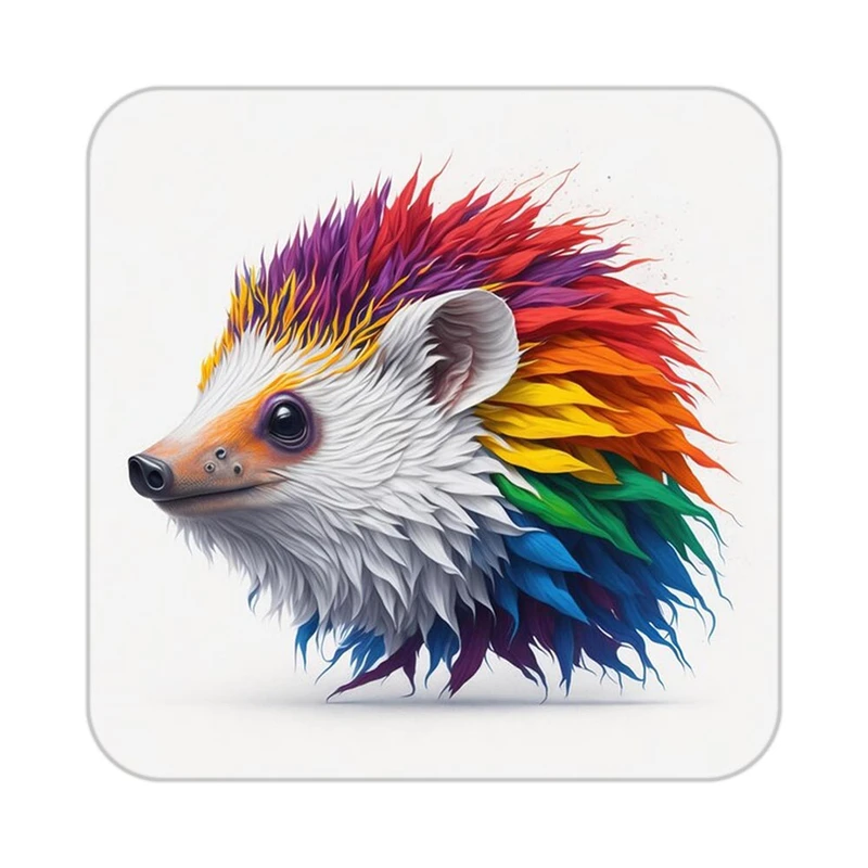 زیر لیوانی کاکتی طرح حیوانات رنگی مدل mp26329