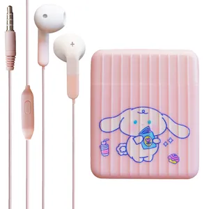 هندزفری مدل Cinnamoroll-XY-78 به همراه کیف هندزفری