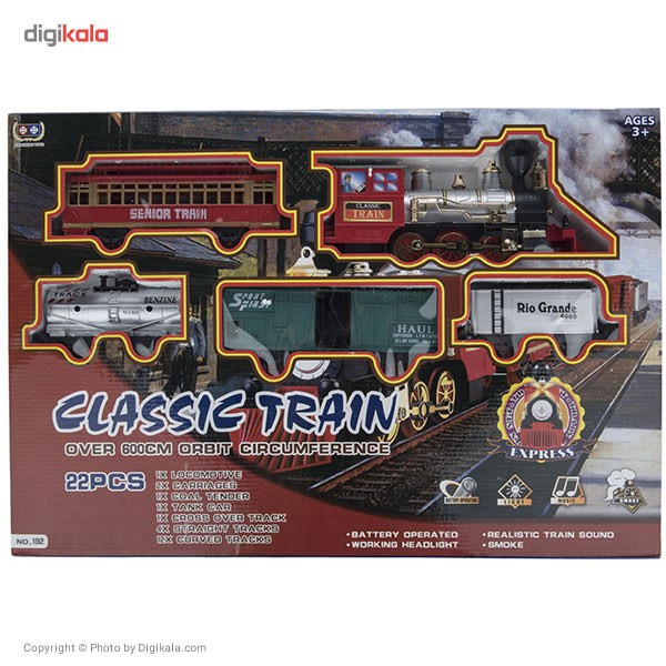 اسباب‌بازی قطار ژی شنگ تویز مدل Classic Train