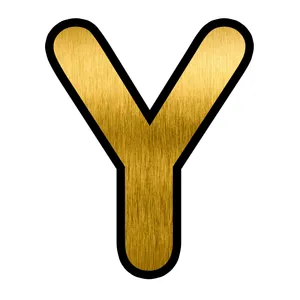 تابلو راهنما طرح حروف لاتین مدل MO-T-Y