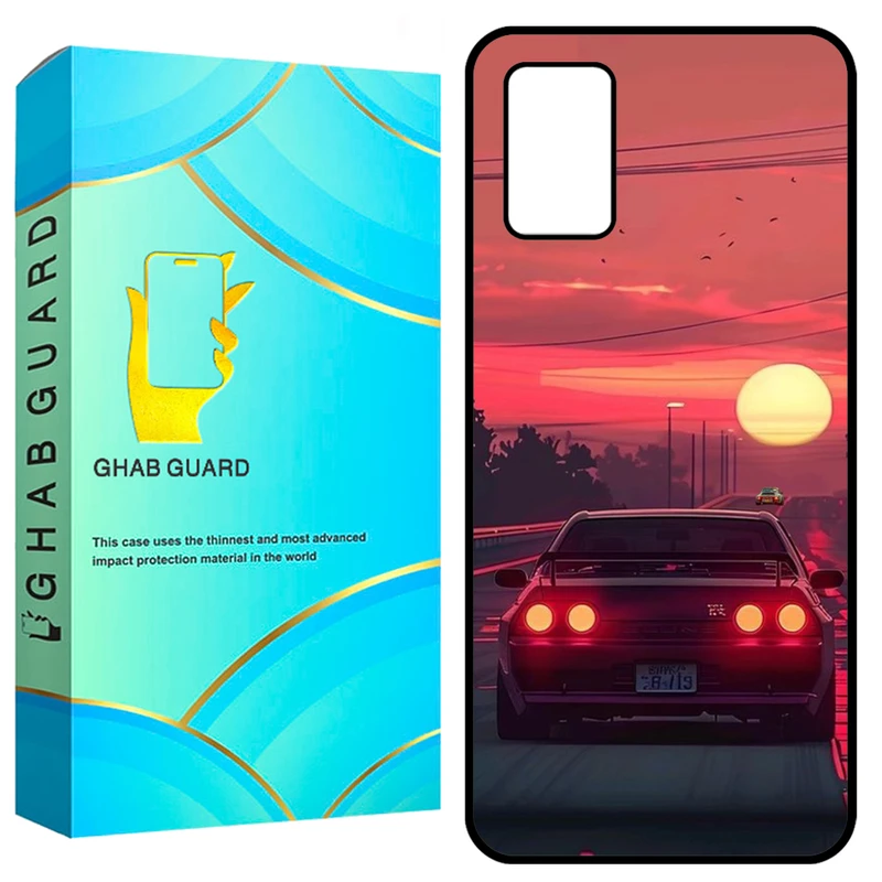 کاور قاب گارد طرح ماشین مدل GCHPA03S مناسب برای گوشی موبایل سامسونگ Galaxy A02s / M02s / A03s / F02s