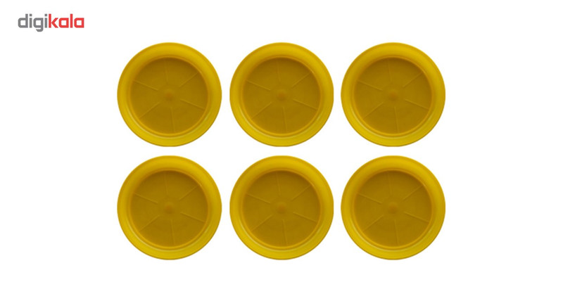 زیر گلدانی گل سنگ مدل 1025 بسته شش عددی