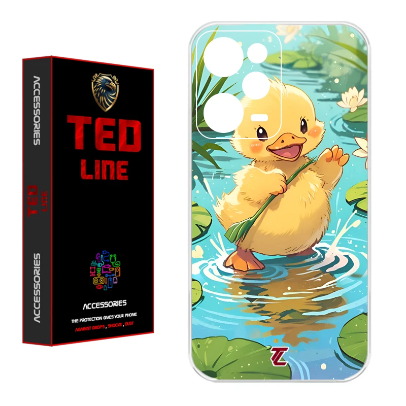 کاور تدلاین طرح اردک کد 1185 مناسب برای گوشی موبایل شیائومی Redmi Note 12 Pro 5G / Poco X5 Pro