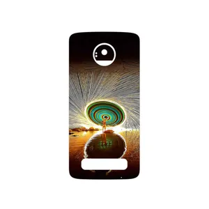 MAHOOT Night Light Fountain Cover Sticker for Motorola Moto Z