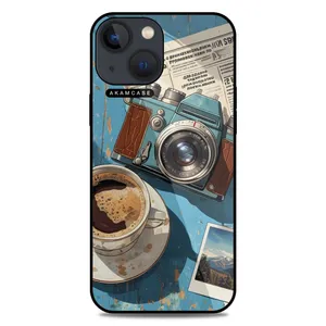 AKAM AMC-WA13M-COFFEE-1 Cover For Apple iPhone 13 Mini