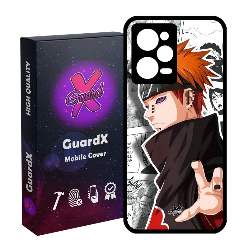 کاور گارد ایکس طرح Naruto Anime مدل Glass10554 مناسب برای گوشی موبایل شیائومی Redmi Note 12 Pro 5G/Poco X5 Pro 5G/Note 12 Pro Pro speed