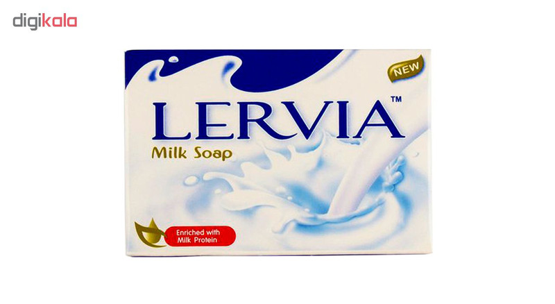 صابون سفید کننده و روشن کننده لرویا مدل شیری وزن 90 گرم صابون سفید کننده و روشن کننده لرویا مدل شیری وزن 90 گرم