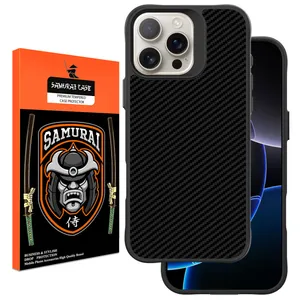 Samurai Carbon Fiber Case For Apple iPhone16ProMax