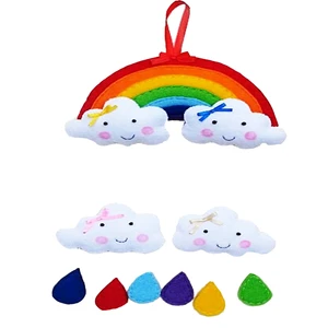آویز  کودک هیاهو  مدل  Rainbow