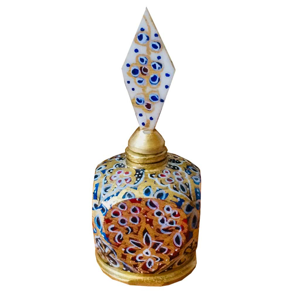 سرمه دان استخوانی طرح تذهیب کد BK 120 