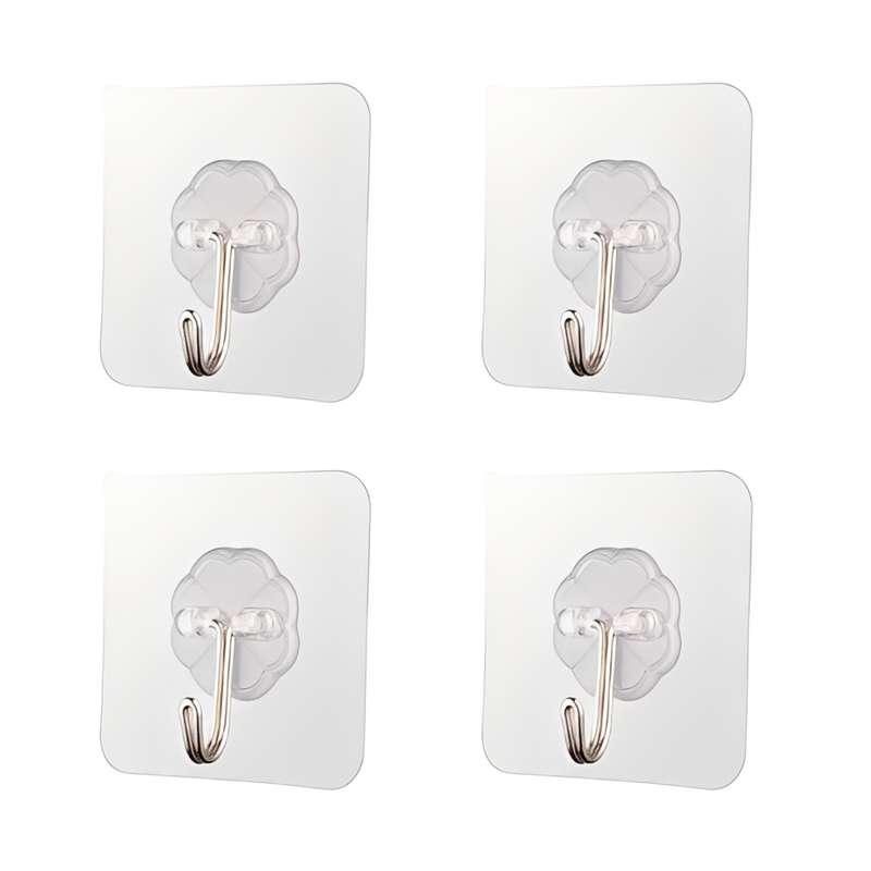 قلاب آویز آشپزخانه مدل GIR 522 بسته 4 عددی قلاب آویز آشپزخانه مدل GIR 522 بسته 4 عددی