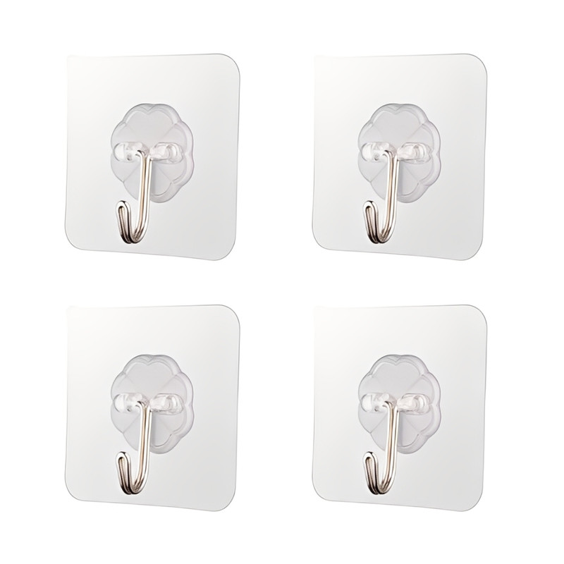 قلاب آویز آشپزخانه مدل GIR 522 بسته 4 عددی قلاب آویز آشپزخانه مدل GIR 522 بسته 4 عددی