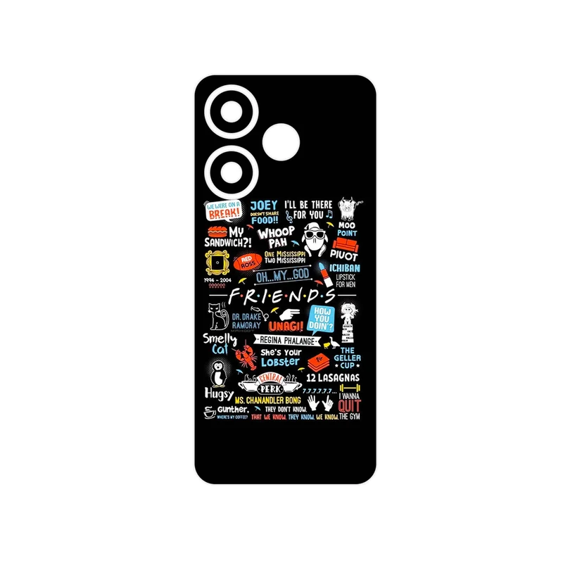 برچسب پوششی ماهوت مدل Friends 2 مناسب برای گوشی موبایل شیائومی Redmi 13