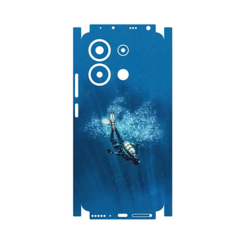 برچسب پوششی ماهوت مدل Scuba_Diving-FullSkin مناسب برای گوشی موبایل شیائومی Redmi Note 13 4G
