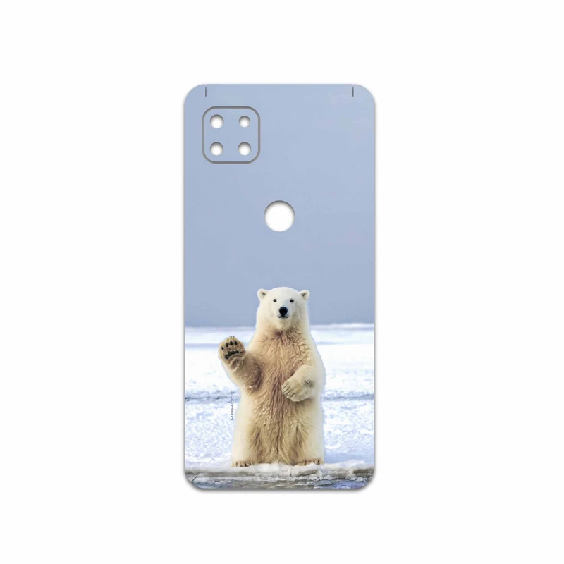 برچسب پوششی ماهوت مدل Polar-bear مناسب برای گوشی موبایل موتورولا MOTO G 5G