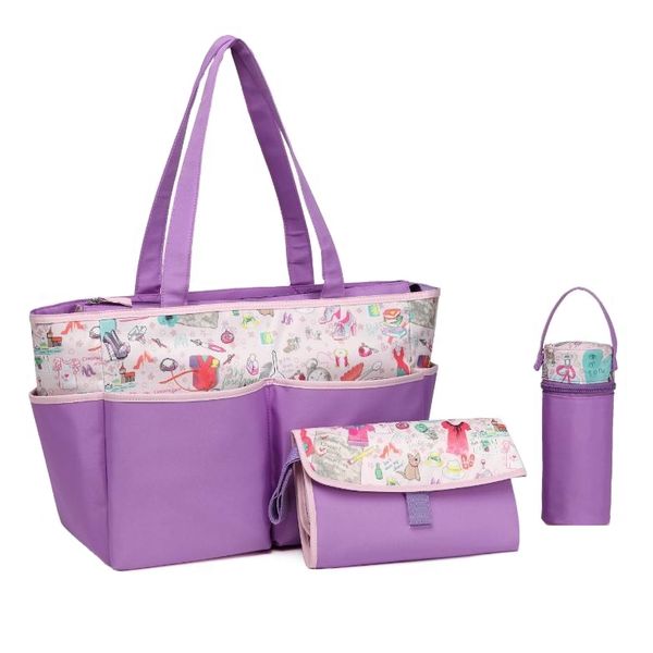 ساک لوازم کودک کالرلند مدل 1146 مجموعه 3 عددی