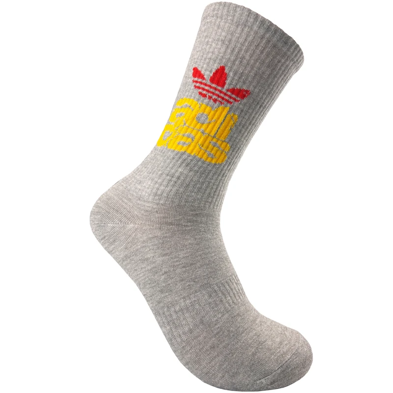 جوراب ورزشی ساق بلند زنانه مدل کش اسپرت سه خط کد 01