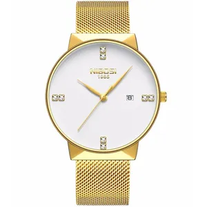 ساعت مچی عقربه ای نیبوسی مدل NI2323-Gold