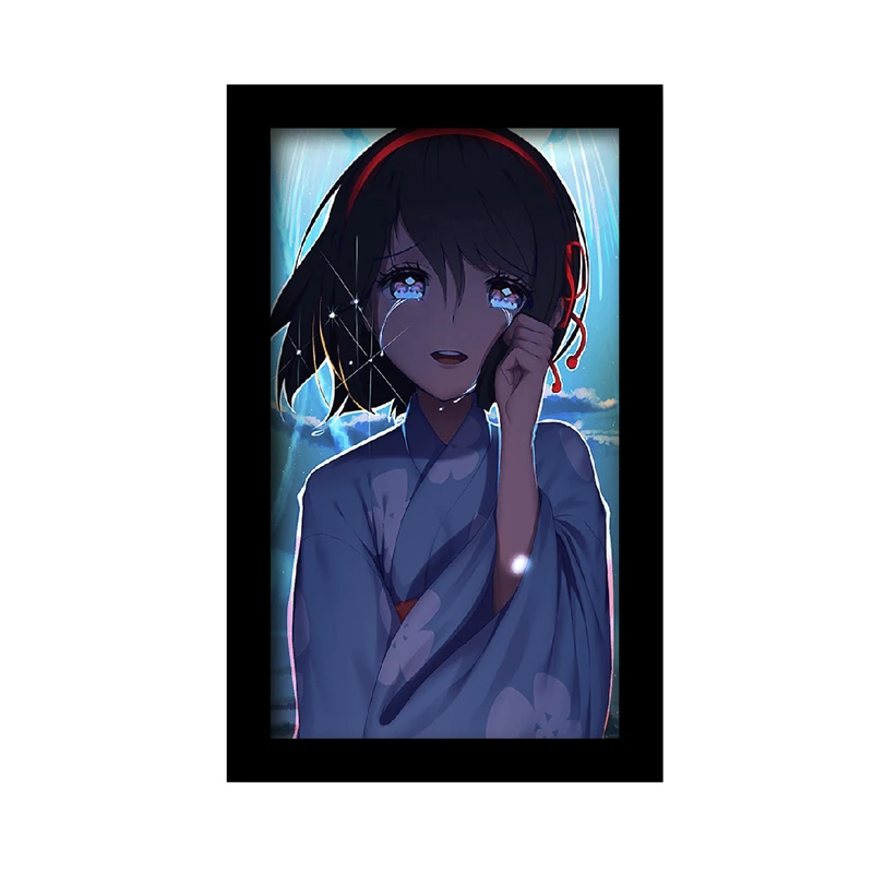 تابلو مدل انیمه پنتون طرح گریه کد KM-AN2359