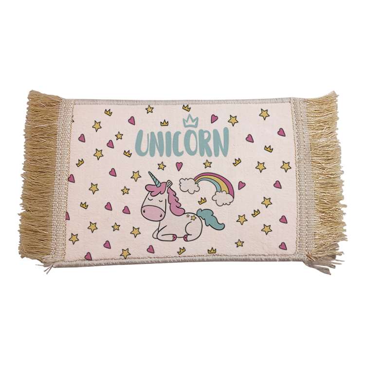 فرش ماشینی دیوارکوب مدل یونیکورن کد 9