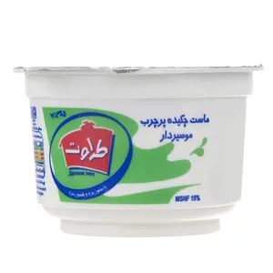 ماست چکیده پرچرب موسیردار طراوت - 250 گرم