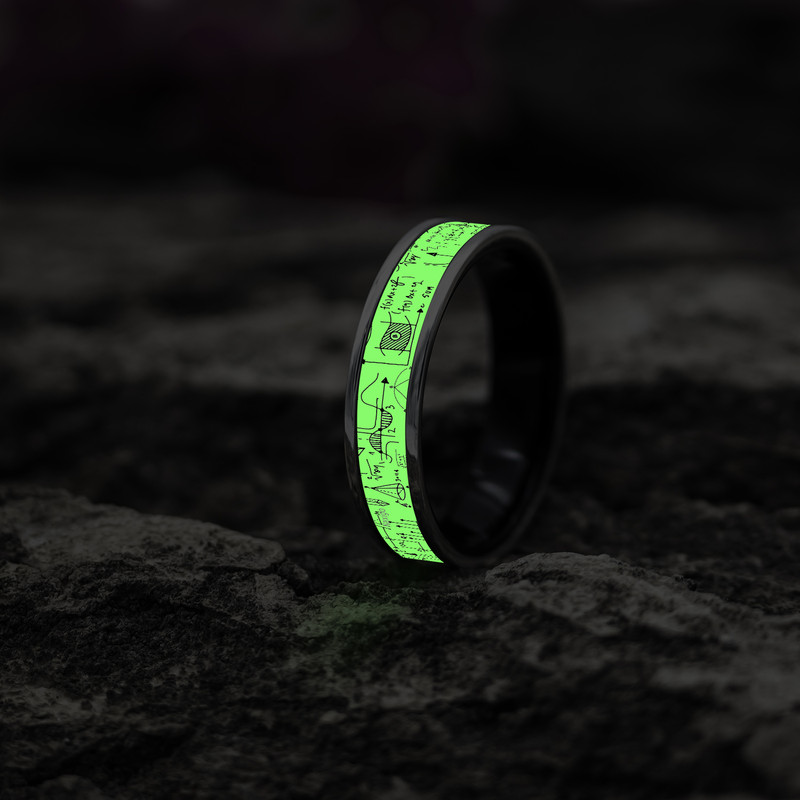 انگشتر ناکسیگو مدل شب تاب طرح ریاضی کد RB15618 انگشتر ناکسیگو مدل شب تاب طرح ریاضی کد RB15618