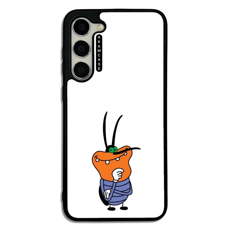 کاور آکام مدل AMC-WSGS23P-OGGY-23 مناسب برای گوشی موبایل سامسونگ Galaxy S23 Plus