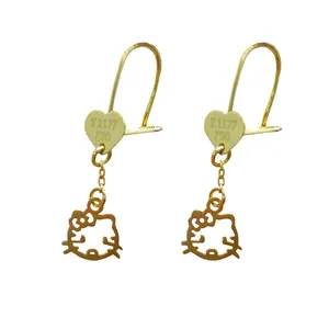 گوشواره طلا18 عیار  مدل GO4002