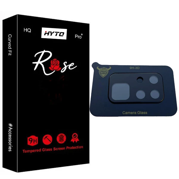 محافظ لنز دوربین هیتو مدل 3D Carbon Rose مناسب برای گوشی موبایل شیائومی Poco M4 Pro