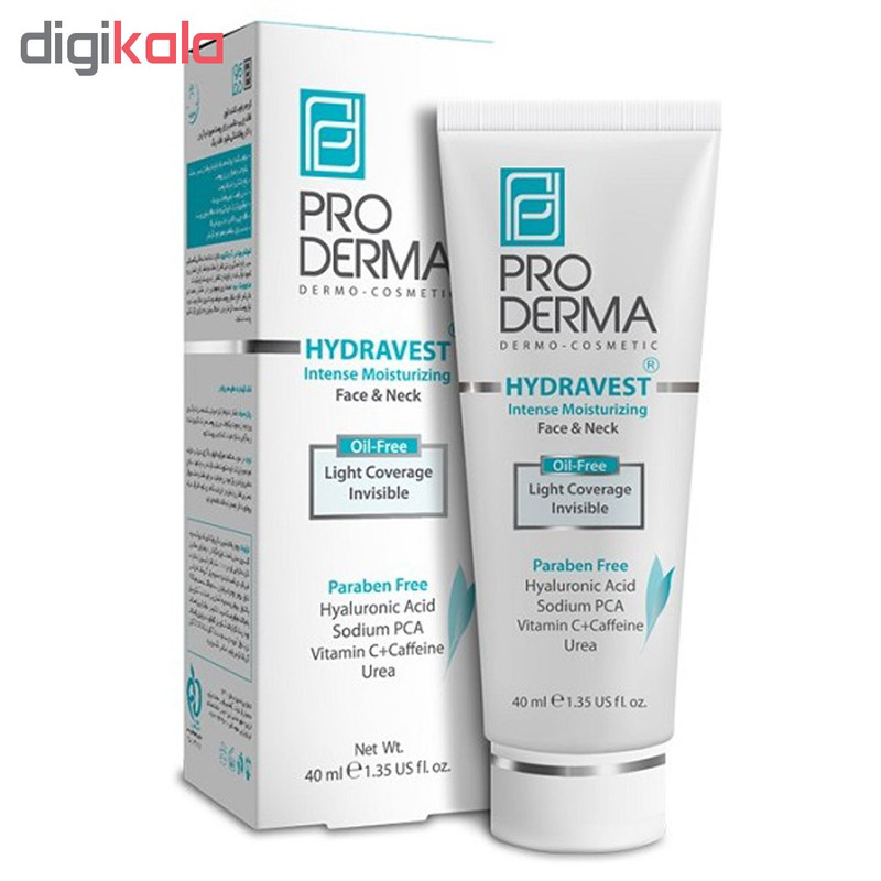کرم مرطوبکننده پرودرما مدل Face&Neck حجم 40 میلیلیتر کرم مرطوبکننده پرودرما مدل Face&Neck حجم 40 میلیلیتر