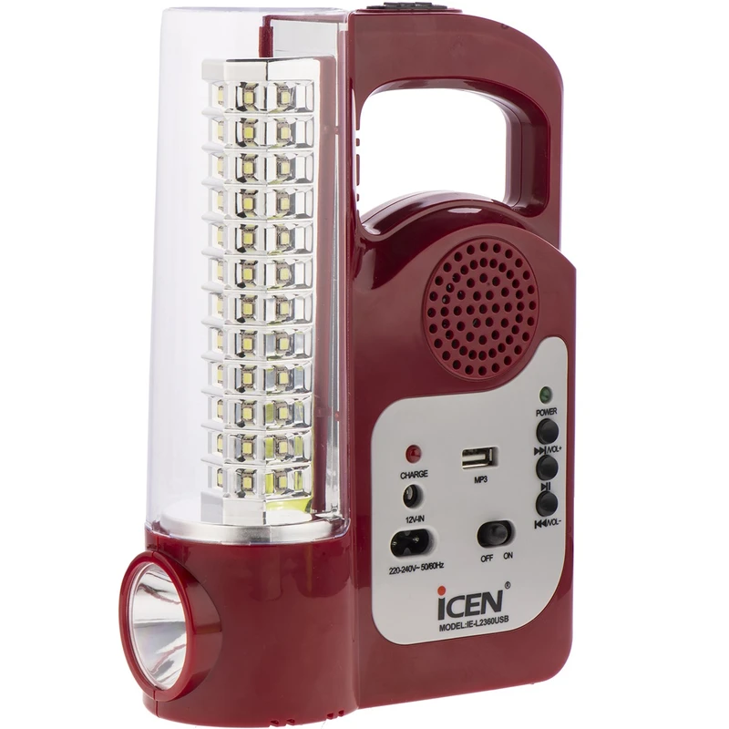 چراغ دستی آی سن مدل IE-L2360 USB