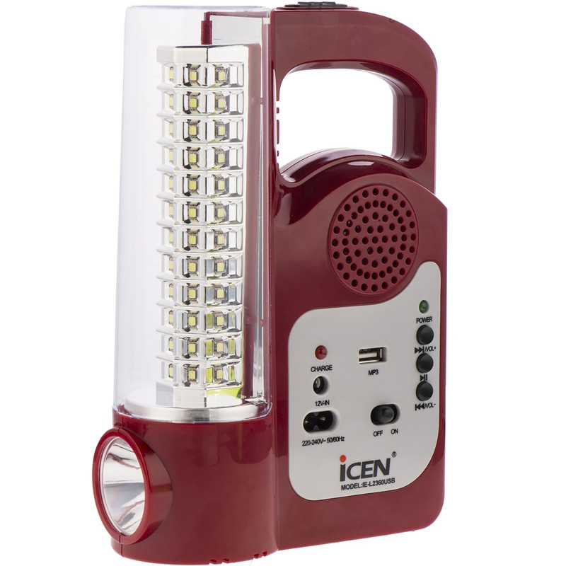 چراغ دستی آی سن مدل IE-L2360 USB