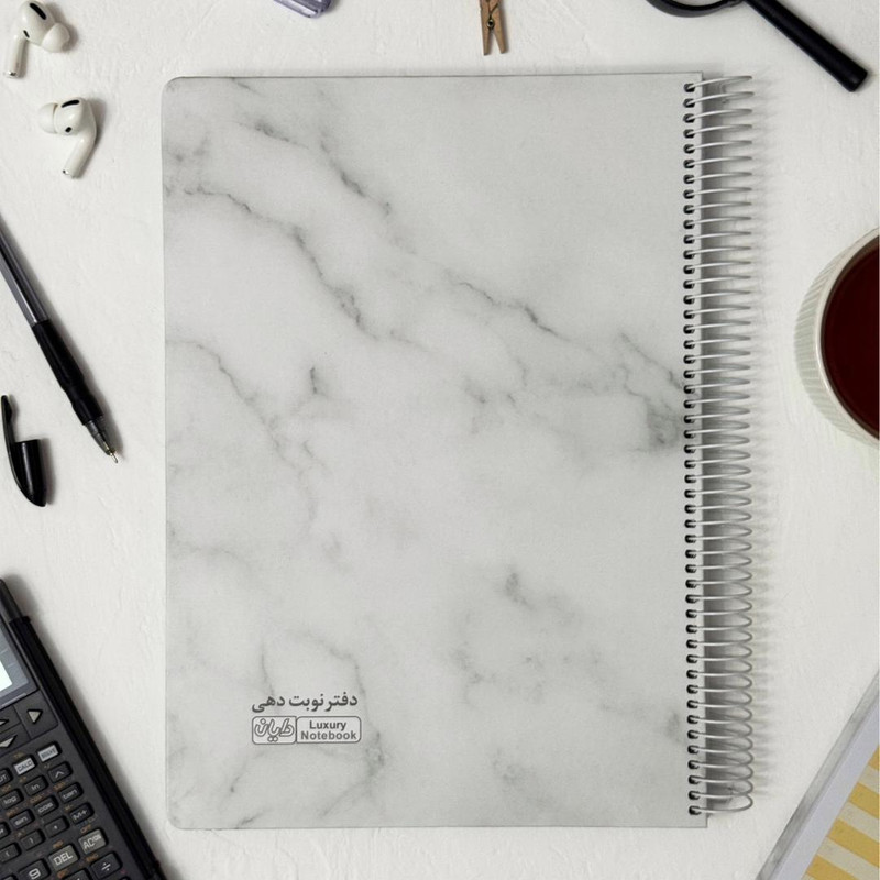 دفتر نوبت دهی 120 برگ دایان مدل ماربل کد 03