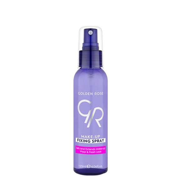 اسپری تثبیت کننده آرایش گلدن رز مدل Fixing حجم 120 میلی لیتر اسپری تثبیت کننده آرایش گلدن رز مدل Fixing حجم 120 میلی لیتر