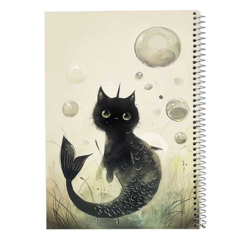 دفتر مشق 50 برگ مدوپد مدل موجودات فانتزی کد DF17112