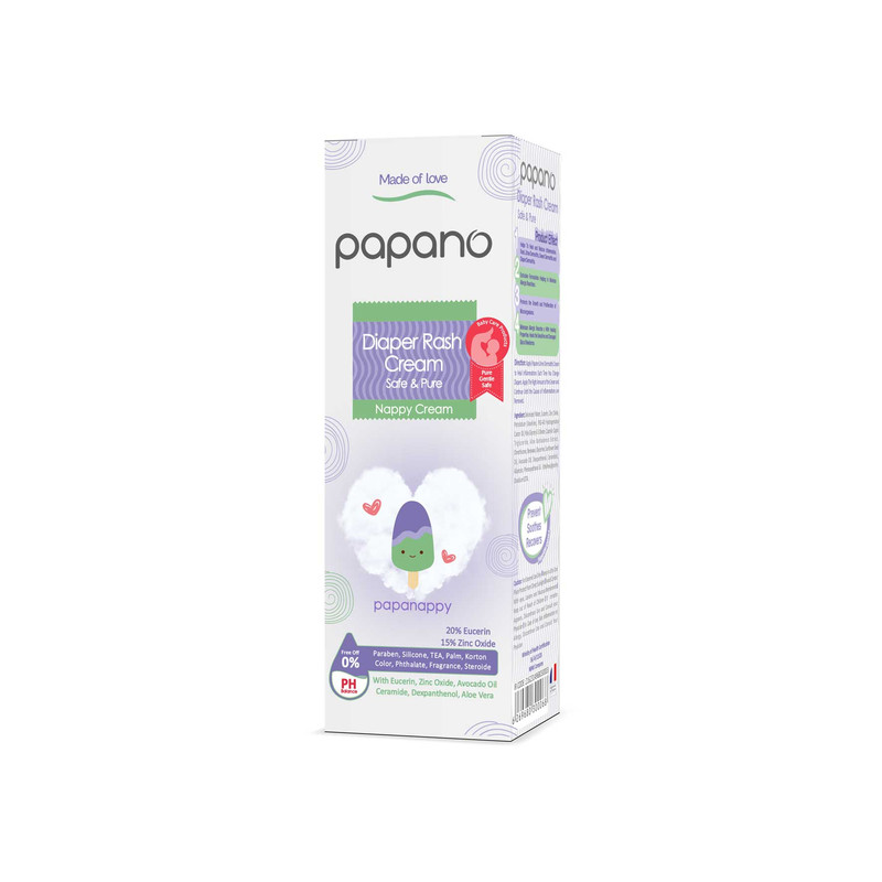 کرم سوختگی کودک پاپانو مدل Diaper Rash Cream حجم 75 میلی لیتر