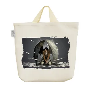 ساک خرید خندالو مدل لیوای انیمه اتک ان تایتان کد 1487