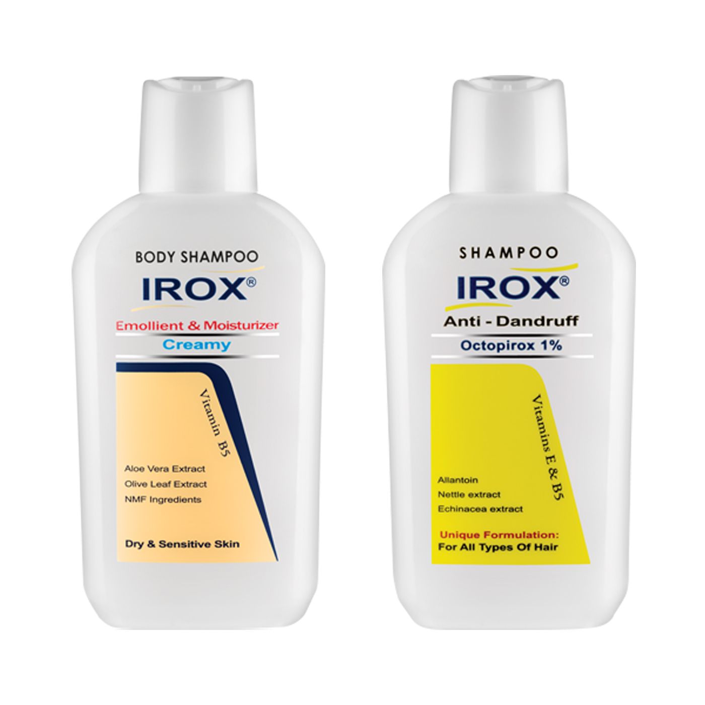 شامپو ضد شوره مو ایروکس مدل اکتوپیروکس حجم 200 میلی لیتر به همراه شامپو بدن ایروکس مدل ایمول حجم 200 میلی لیتر - - 1