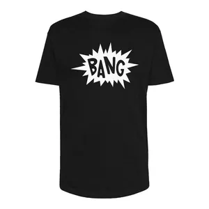 تی شرت لانگ مردانه مدل BANG کد Sh070 رنگ مشکی