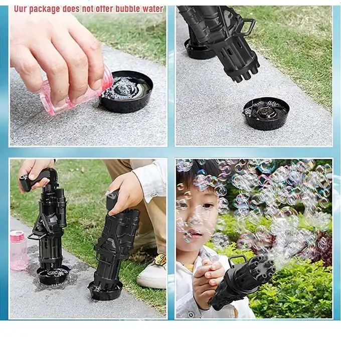 تفنگ بازی مدل حباب ساز کد007